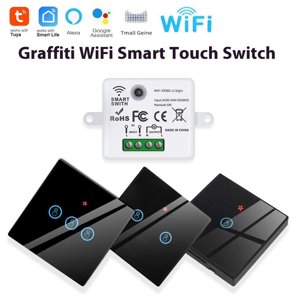 Smart Relay Tuya - Het Tuya Smart Switch-Off-apparaat beschikt over