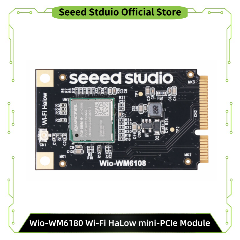 Smart Home Module Iot - Wio-WM6108 Wi-Fi HaLow Mini PCIe-module WM6108,