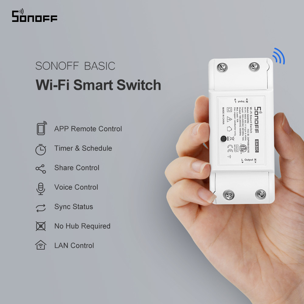 Itead SONOFF Basic R2 Mini DIY - Sonoff Basic recensie en prijs