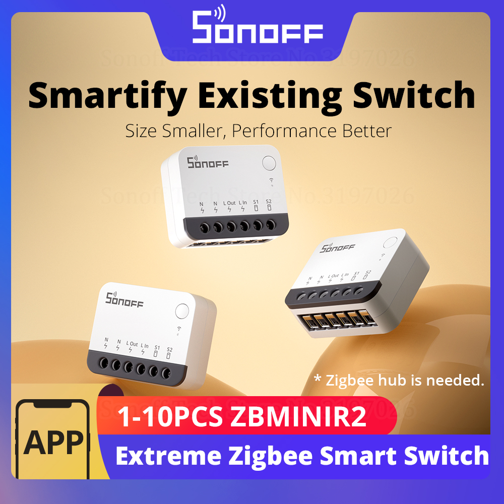 SONOFF ZBMINIR2 Zigbee Smart S - Sonoff Mini R4 recensie en prijs