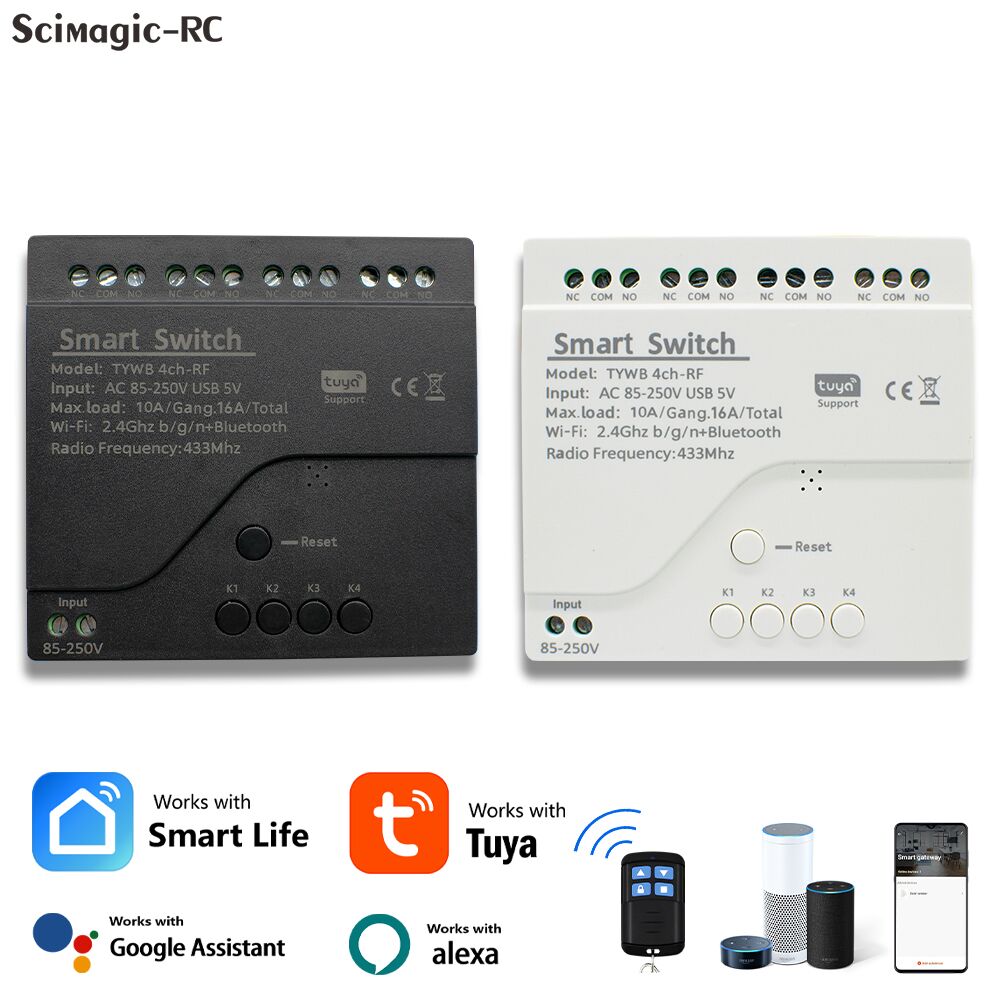 4CH Tuya Smart Wifi Schakelaar - Tuya 4 Channel recensie en prijs