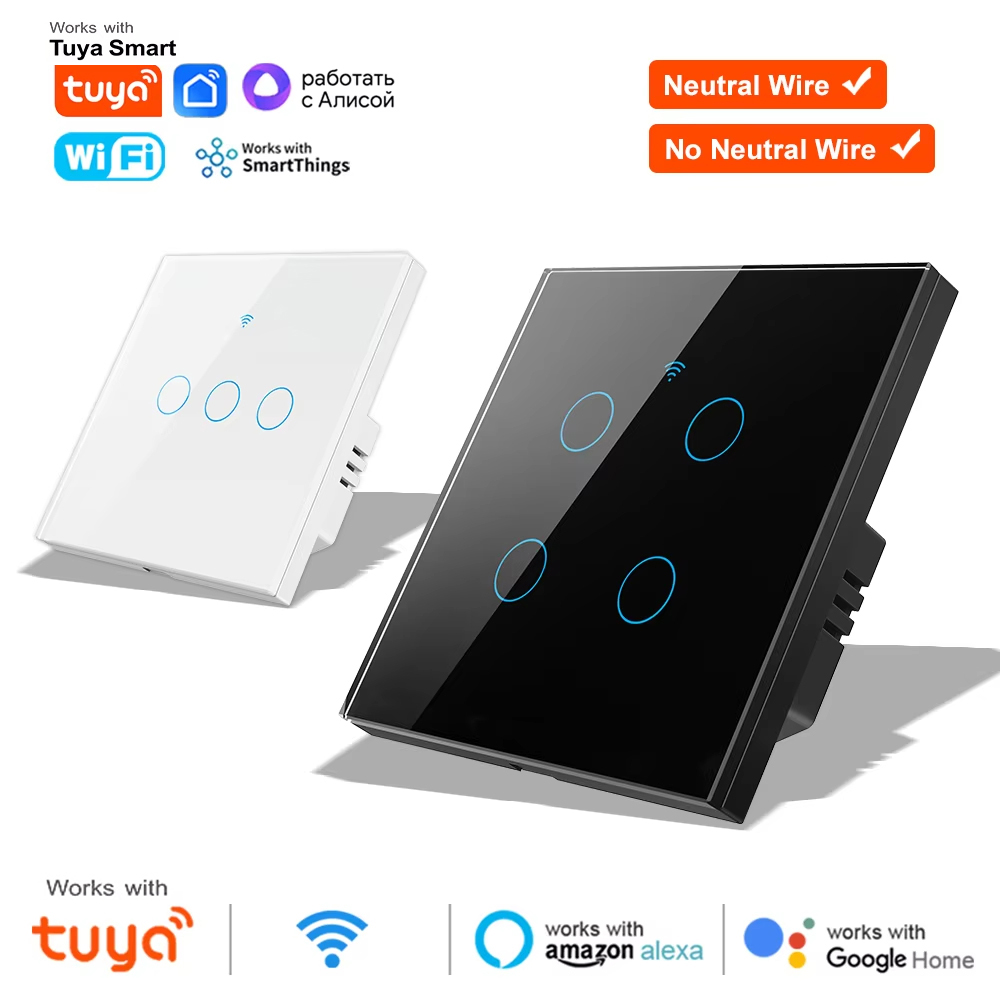 1 2 3 4 Gang WiFi RF 433mhz To - Smart Relay Tuya recensie en prijs