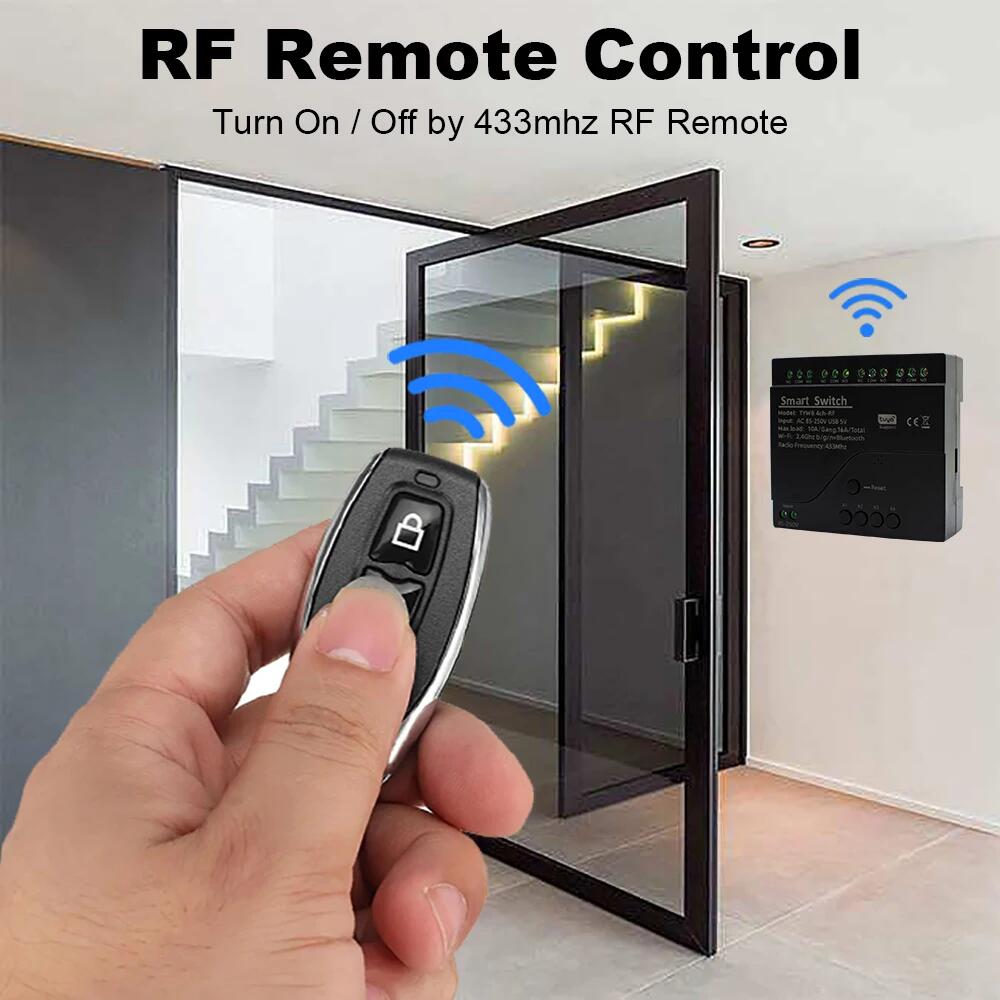 Zwarte Stijl Tuya 4CH Wifi Sma - Tuya 4 Channel recensie en prijs