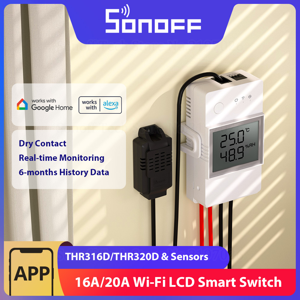 SONOFF THR316D/THR320D Tempera - Sonoff Basic recensie en prijs