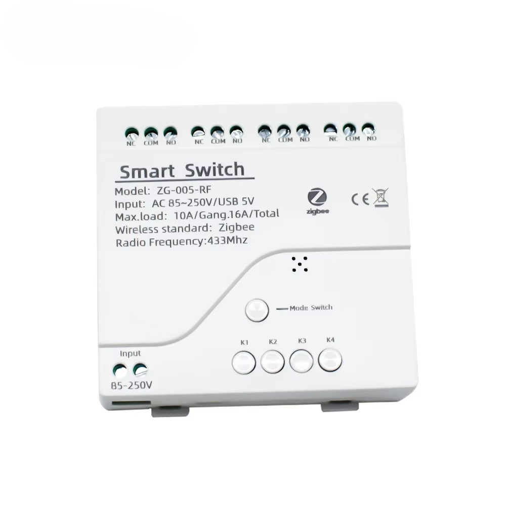 Tuya 4CH Zigbee Schakelrelaism - Tuya Smart recensie en prijs