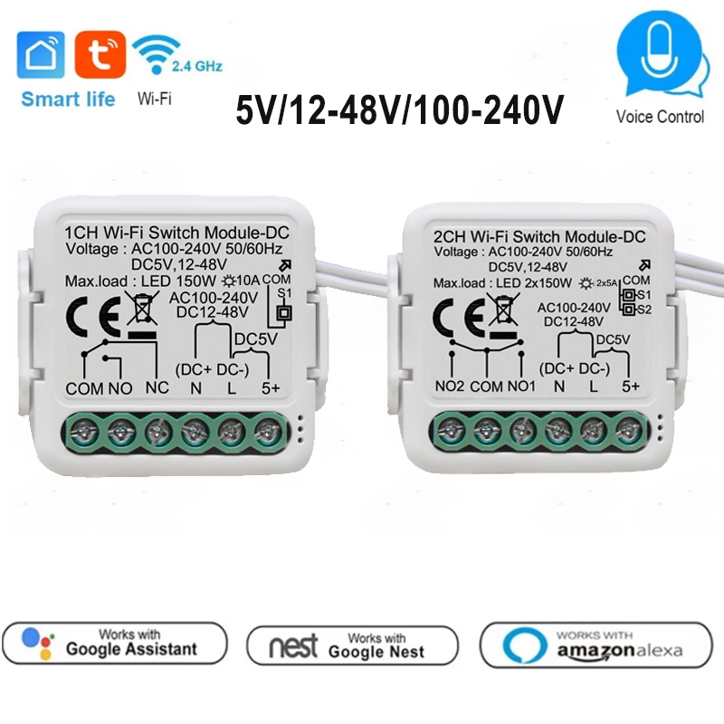Tuya Smart Droge Contact Schak - Tuya 4 Channel recensie en prijs