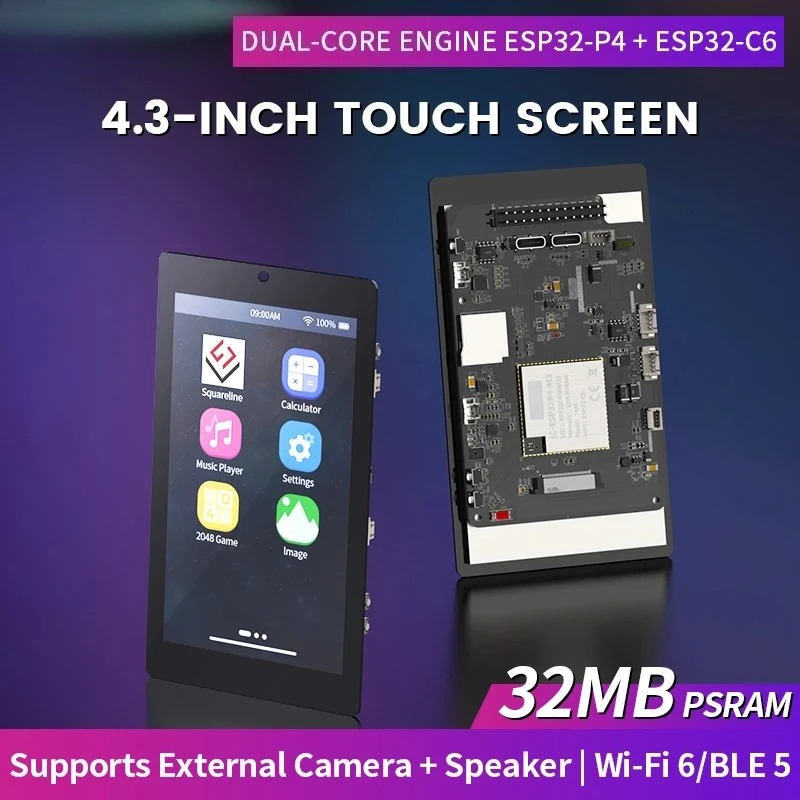4,3 inch 480x800 IPS capacitie - Smart Home Module Iot recensie en prijs